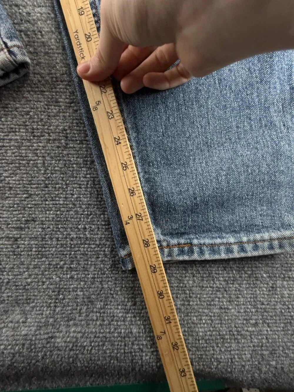 VTG Levi’s 550-4891 Denim Jeans USA Made 1992 Acid Wash Denim Adult ACTL 32X29